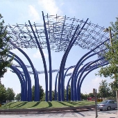 Blueprint Sculpture
