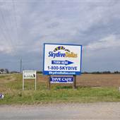 Skydive Dallas in Whitewright, Tx. - roads