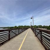 White Lock Rake - Footbridge