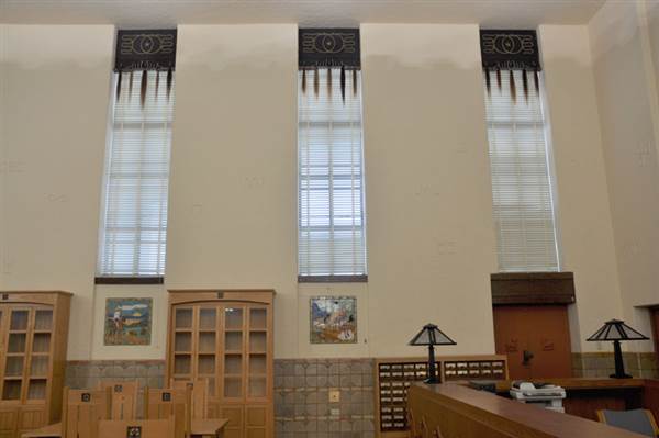 Fair Park - Hall of State - W. Tx. room/Library (3/18/2014 - Credits: Jan Thomas)