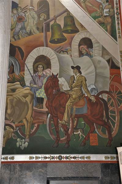 Fair Park - Hall of State - Mural (3/18/2014 - Credits: Jan Thomas)