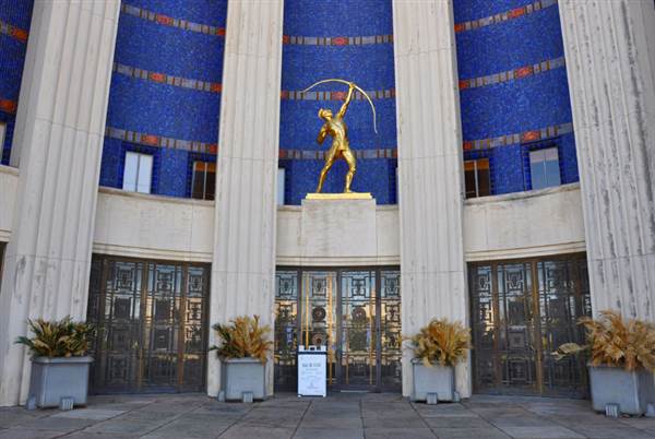 Fair Park - Hall of State - Entrance (3/18/2014 - Credits: Jan Thomas)
